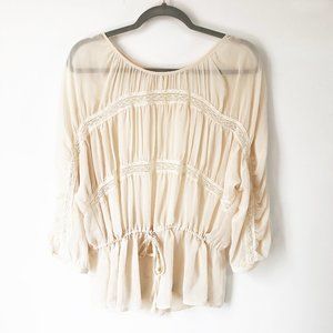 Daniel Rainn sheer top